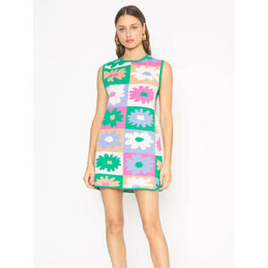 4SI3NNA Vinny Floral Knit Minidress